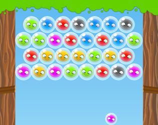 Bubble shooter žabe